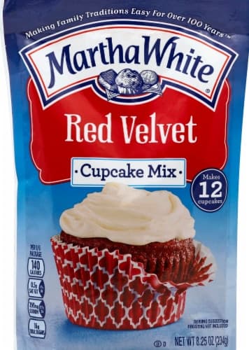 Martha White Cupcake Mix, Red Velvet