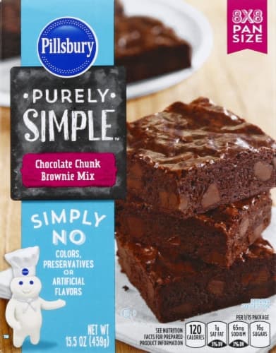Pillsbury Purely Simple Chocolate Chunk Brownie Mix