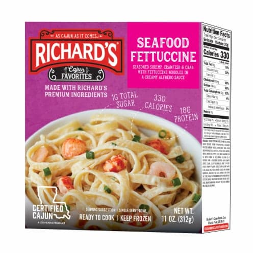 Richard'S Cajun Favorites Seafood Fettuccine