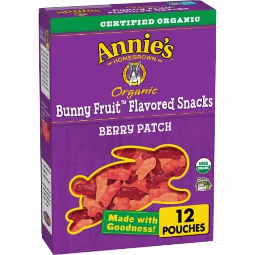 Is it Dairy Free? Annie's Organic Berry Patch Bunny Fruit Snacks