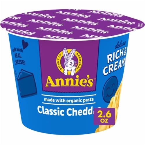 Annies Deluxe Rich & Creamy Shells & Classic Cheddar Microcup