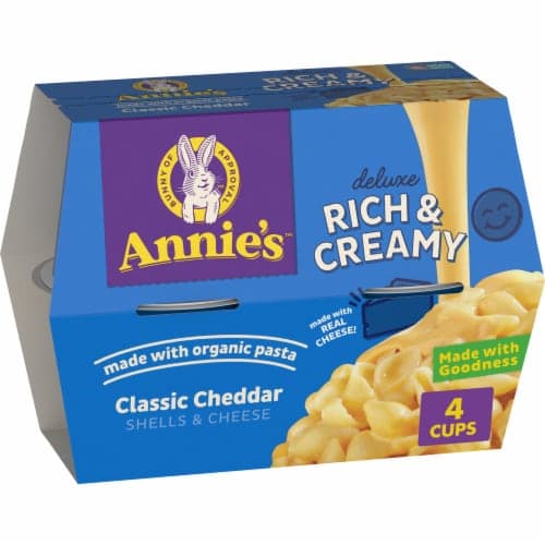 Annies Dlx Mac Cheese Classic Microcups