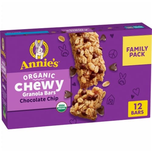 Annies Organic Chocolate Chip Chewy Granola Bars