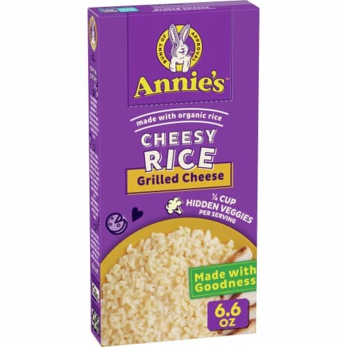Annies Cheesy Rice Grilled Cheese