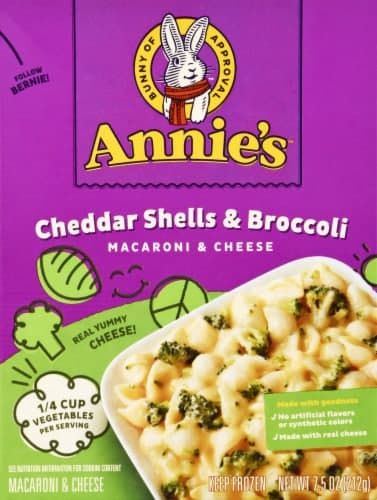 Annie'S Cheddar Shells & Broccoli Macaroni & Cheese