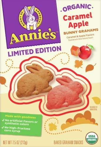 Annie'S Organic Caramel Apple Bunny Grahams