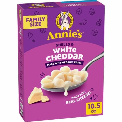 Annies Homegrown Macaroni & Cheese Shells & White Cheddar