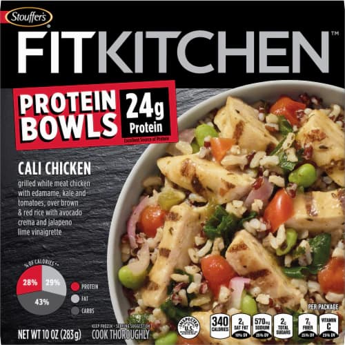 Stouffers Fit Kitchen Protein Bowls, Cali Chicken