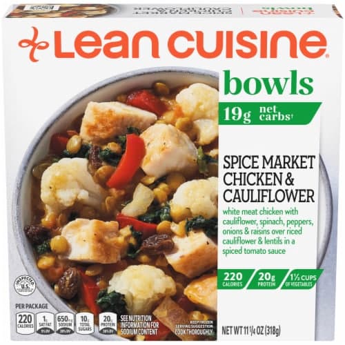 Lean Cuisine Bowls Spice Market Chicken & Cauliflower