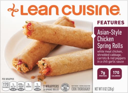Lean Cuisine Features Asian-Style Chicken Spring Rolls