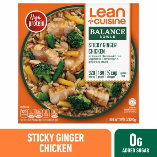 Lean Cuisine Sticky Ginger Chicken, High Protein