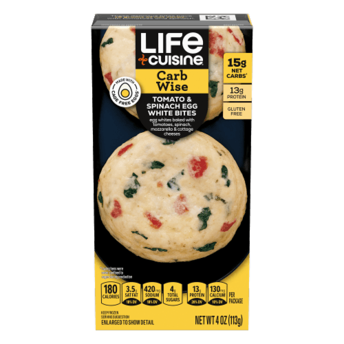 Lean Cuisine Tomato & Spinach Egg White Bites