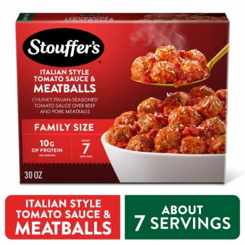 Stouffer'S Italian Style And Tomato Sauced  Meatballs
