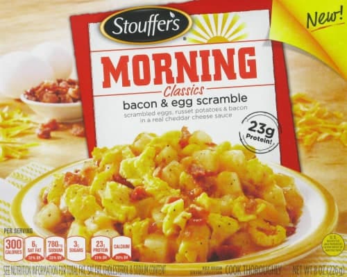 Stouffer'S Morning Classics Bacon & Egg Scramble
