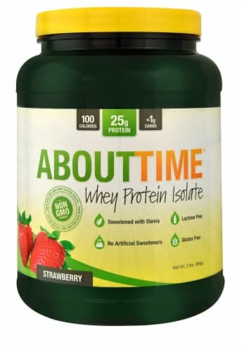 Abouttime Strawberry Whey Protein Isolate