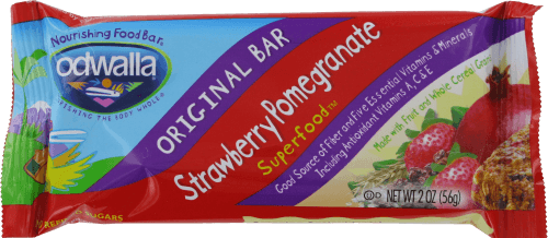 Odwalla Original Bar Nourishing Food Bar, Strawberry Pomegranate