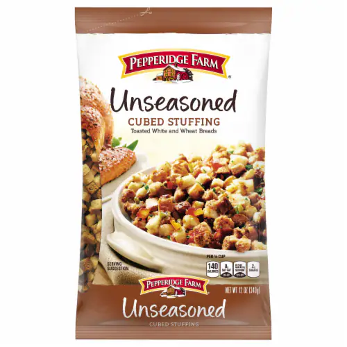 Pepperidge Farm Cubed Stuffing, Unseasoned