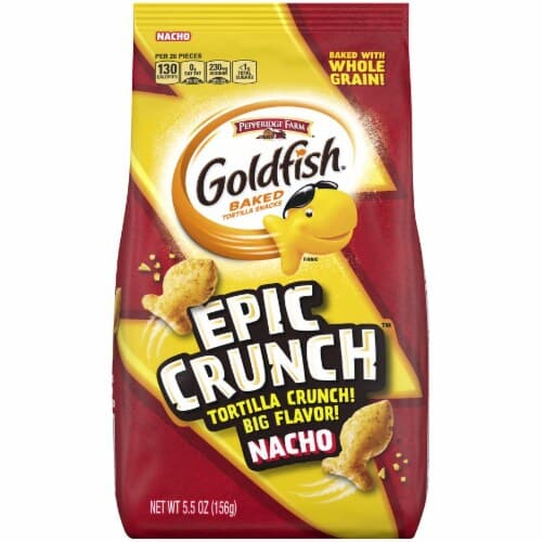 Goldfish Epic Cruch Baked Tortilla Snacks, Nacho
