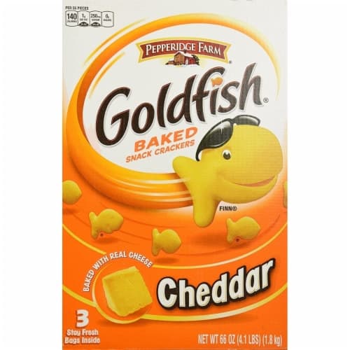 Goldfish Baked Snack Crackers, Cheddar