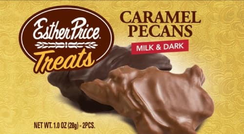 Esther Price Milk & Dark Chocolate Caramel Pecans