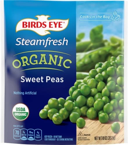 Birds Eye Steamfresh Organic Sweet Peas