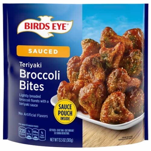 Birds Eye Broccoli Bites, Teriyaki, Sauced
