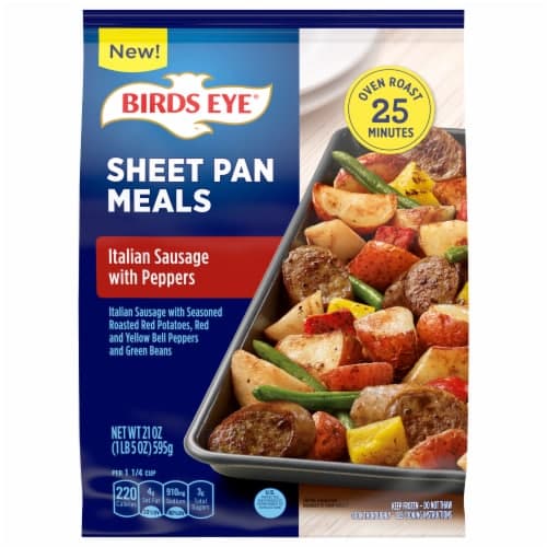 Birds Eye Sheet Pan Meals, Italian Sausage With Peppers