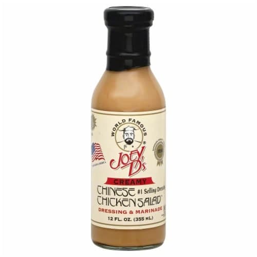 Joey Ds Dressing & Marinade, Creamy, Chinese Chicken Salad