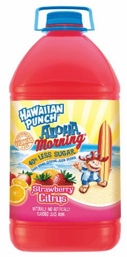 Hawaiian Punch Aloha Morning Juice Drink, Strawberry Citrus
