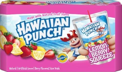 Hawaiian Punch Juice Drink, Lemon Berry Squeeze