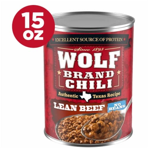 Wolf Brand Lean Beef Chili Without Beans