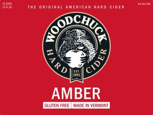 Woodchuck Hard Cider, Amber Sweet Red Apple