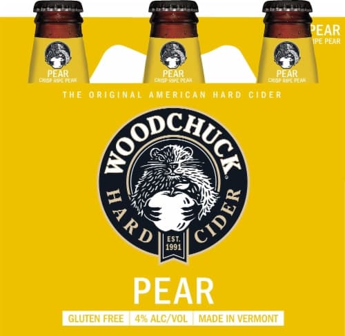 Woodchuck Pear Hard Cider 6 Bottles Multipack