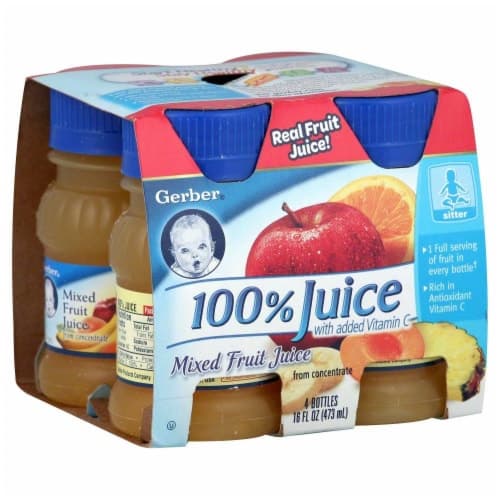Gerber 100% Mixed Fruit Juice