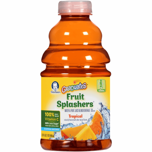 Gerber Graduates Fruit Splashers, Tropical