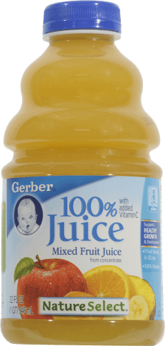 Gerber 100% Mixed Fruit Juice, Oz
