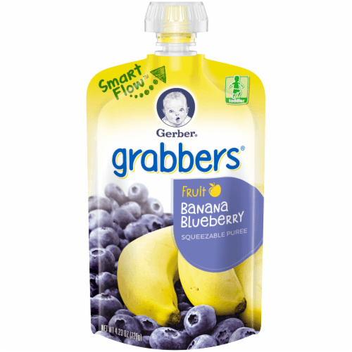 Gerber Graduates Grabbers, Banana Blueberry