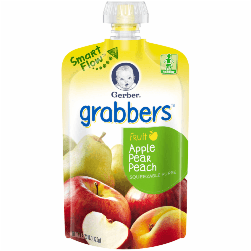 Gerber Graduates Grabbers, Apple, Pear & Peach