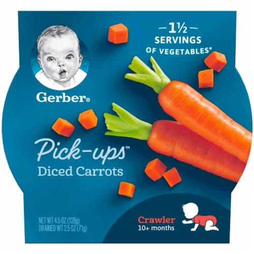 Gerber Veggie Pick-Ups Diced Carrots