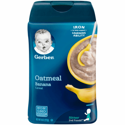 Gerber 2Nd Foods Cereal, Oatmeal Banana