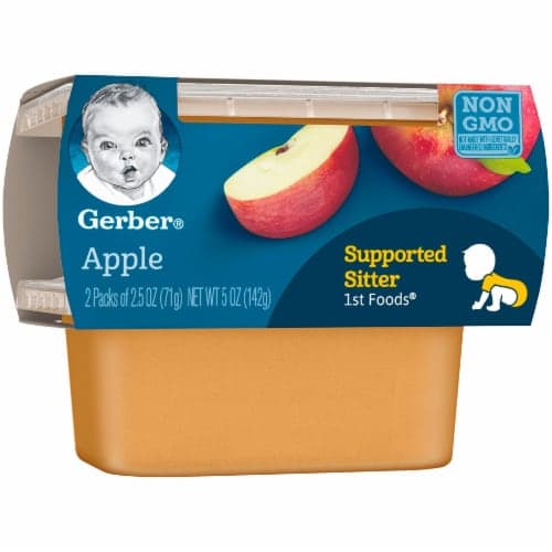 Gerber 1St Foods Apple Baby Food, Tubs