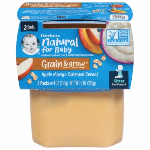 Gerber 2Nd Foods Apple Mango With Rice Stage 2 Cereal