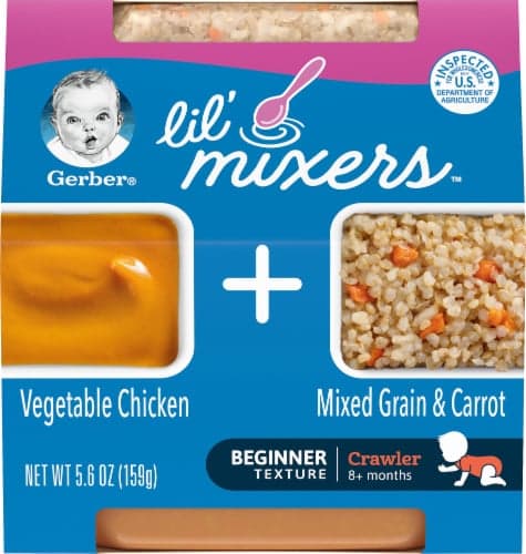 Gerber Lil Mixers Vegetable Chicken, 8+ Months