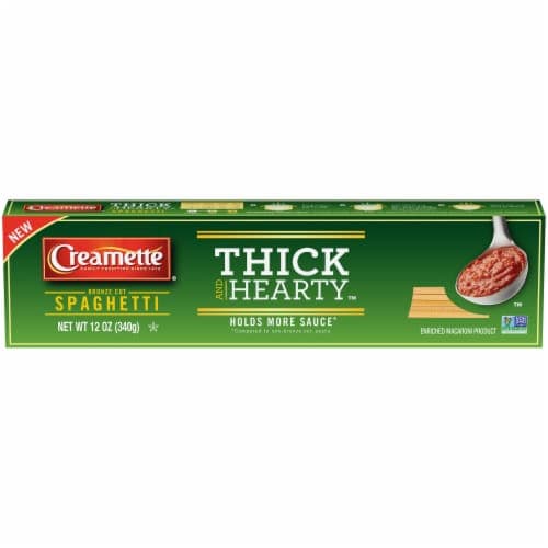 Creamette Thick And Hearty Spaghetti, Bronze Cut