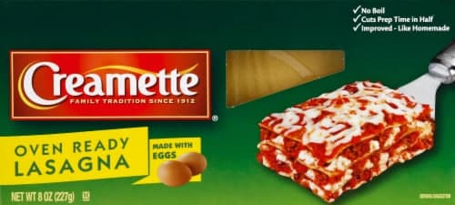 Creamette Oven Ready Lasagna