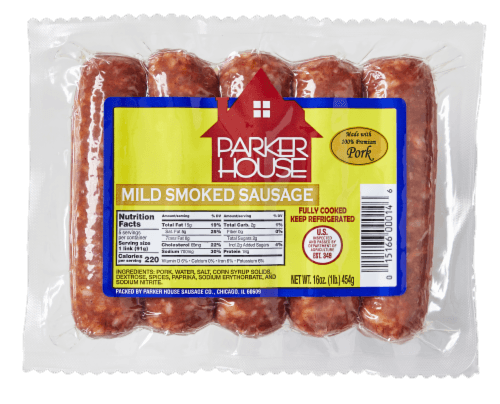 Parker House Mild Smoked Sausage