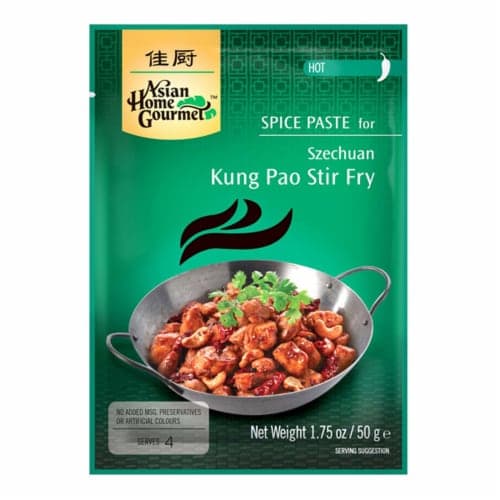 Asian Home Gourmet Hot Spice Paste For Kung Pao Stir Fry