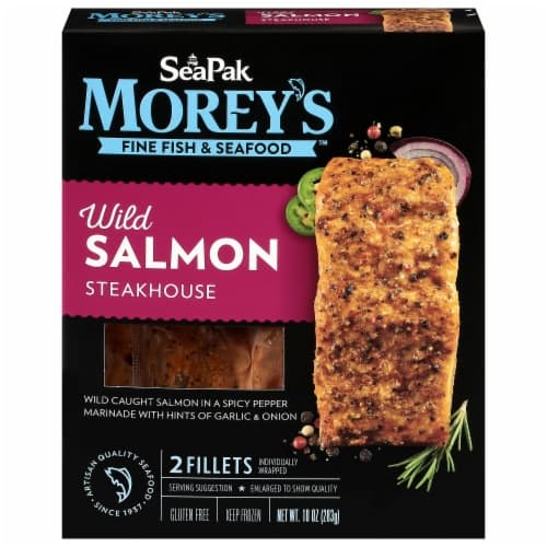 Wild Salmon Steakhouse Seasoned