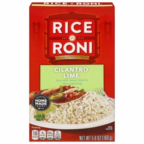 Is it Paraben Free? Rice-a-roni Rice Cilantro Lime Box