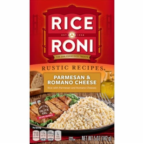 Rice A Roni Rustic Recipes Parmesan & Romano Cheese